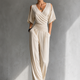 Zeni - Elegant Wrap Jumpsuit with Wide Legs
