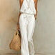 Isla | Halter Neck Wide-Leg Jumpsuit