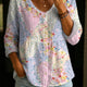 Margaret Waverly™ | Floral Patchwork Blouse