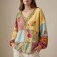 Ruby | Colorful Patchwork Meadowloom Top