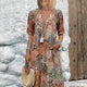 Solena Printed Dress Plus Size Fit