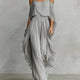 Isabela | Flowing Grey Outfit with a Strappy Top and Lightweight Trousers