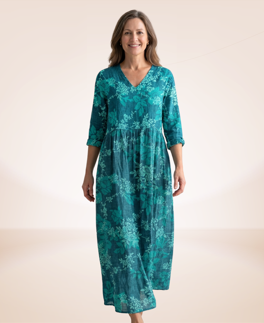 Florence™ | Floral Relaxed Dress