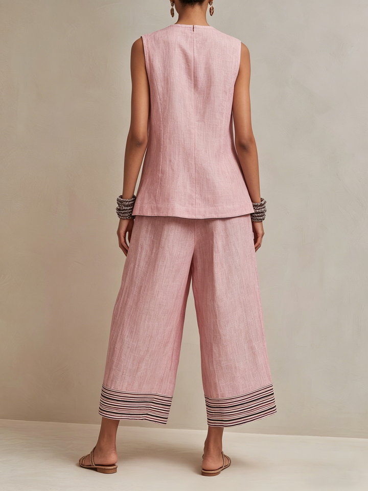 Elodie | Vest & Culotte Set