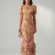 Vianne | Gentle High Neck Maxi Dress
