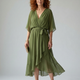 Elric | Light Drape Midi Dress