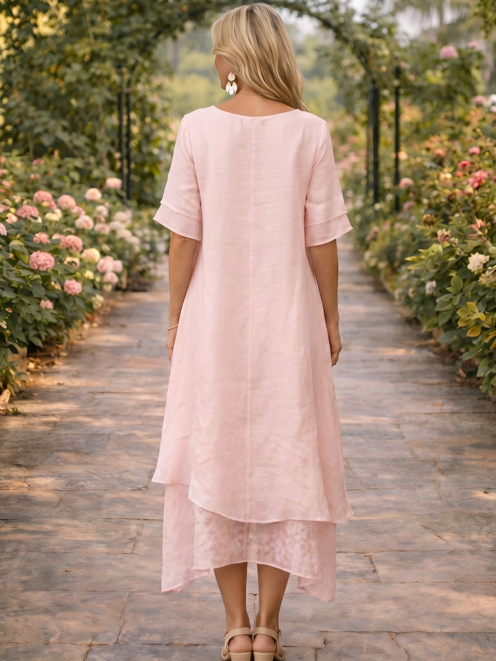 Aria Fluid Tiered Maxi Dress