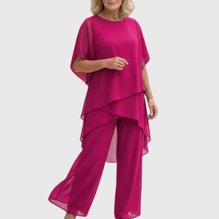 Elara | Fluid Palazzo Set for Elegant Comfort and Style