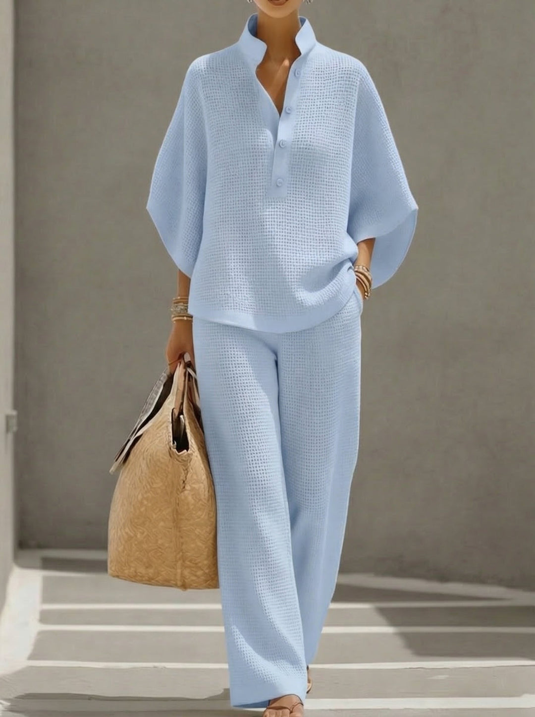 Alice | Two-Piece Women's Waffle Set