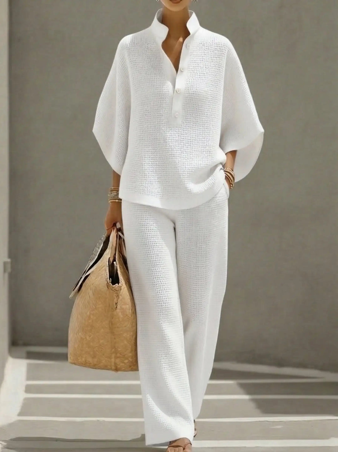 Alice | Two-Piece Women's Waffle Set
