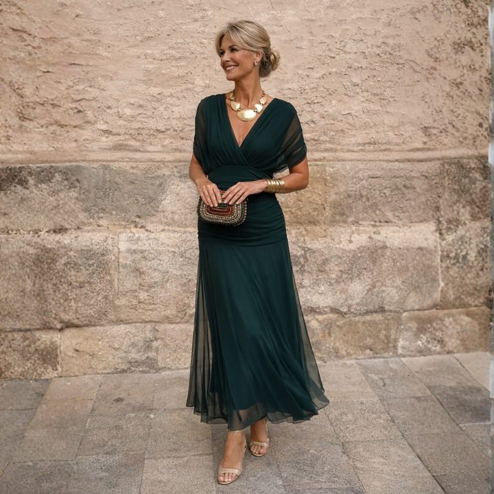 Rosanna – Off-Shoulder Maxi Dress