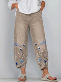 Avery - Casual Embroidered Trousers with Pockets