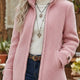 Adina Mid-Length Jacket with Zipper