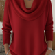 Carolia™ | Stylish Cowl Collar Sweater