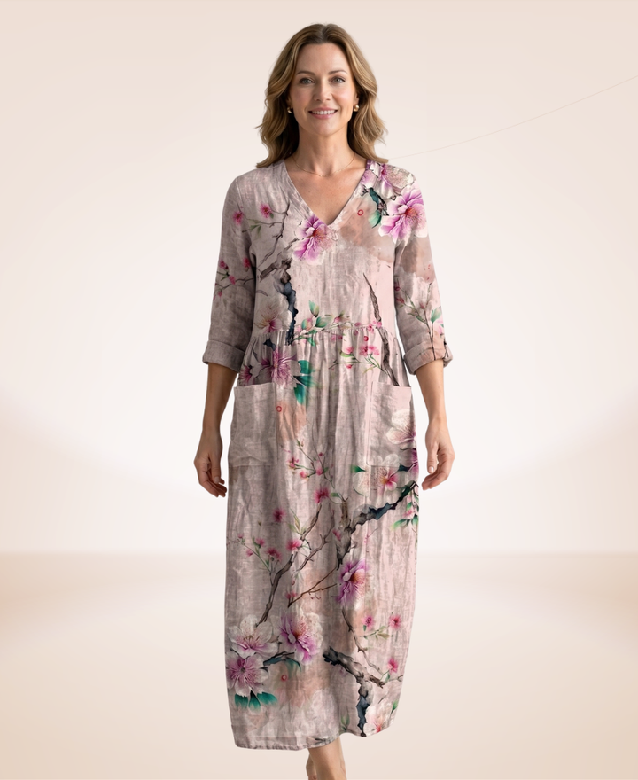 Florence™ | Floral Relaxed Dress