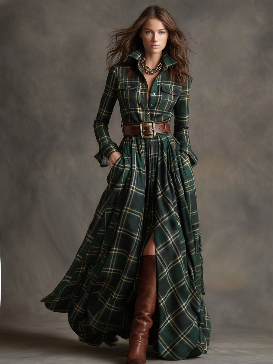 Evelyn | Classic Elegant Shirt Dress