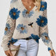 Mae™ | Elegant Sweater with Floral Pattern