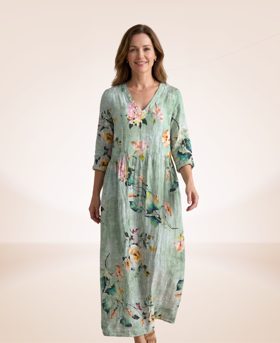 Florence™ | Floral Relaxed Dress