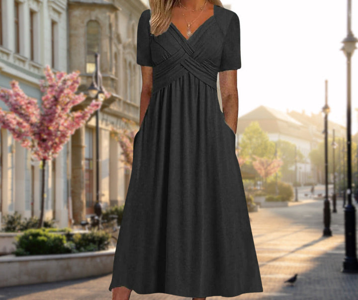 Claire | Elegant Flattering Midi Dress