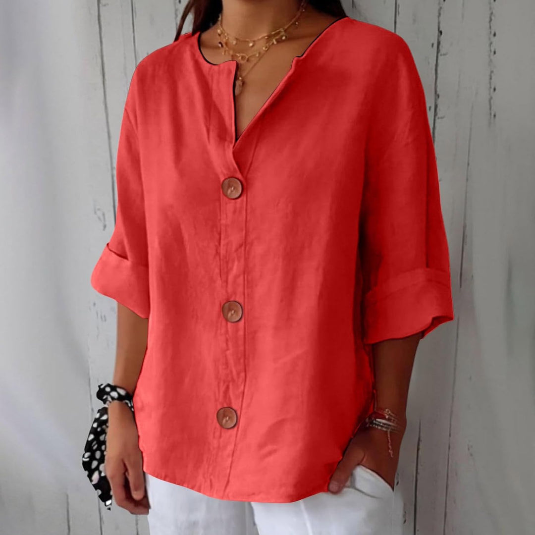 Olivia | Loose-fitting Summer Blouse
