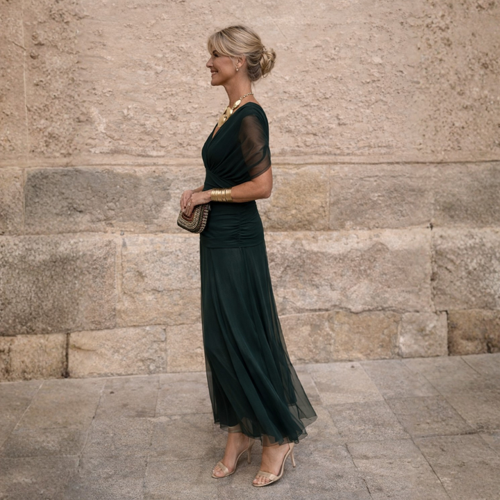 Rosanna – Off-Shoulder Maxi Dress