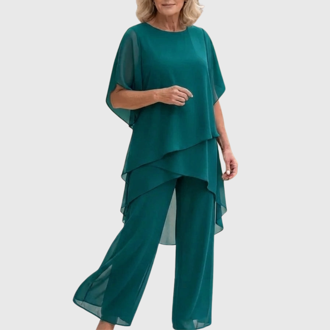Elara | Fluid Palazzo Set for Elegant Comfort and Style