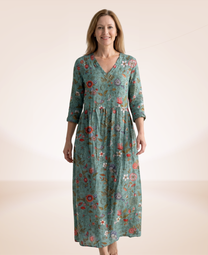 Florence™ | Floral Relaxed Dress