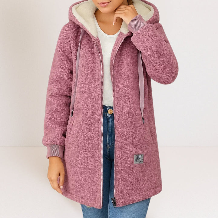 Lisa™ | Elegant Hooded Fleece Jacket