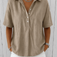 Ava | Blouse with Collar and Button