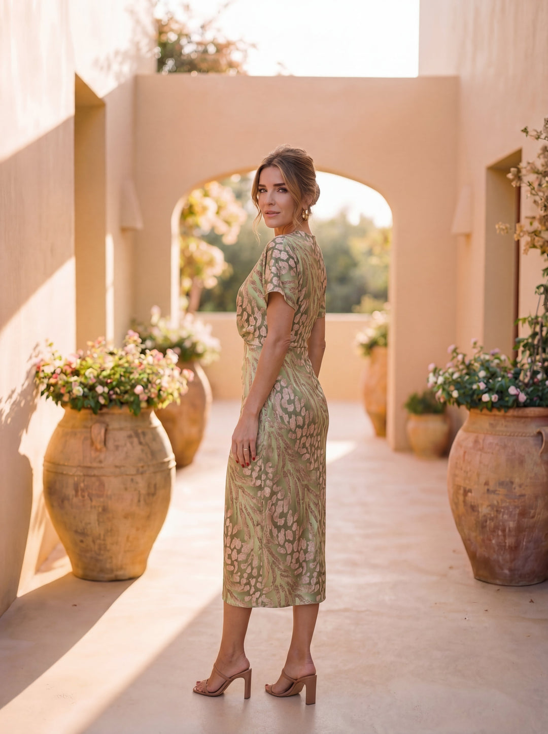 Nice | Elegant Midi Dress