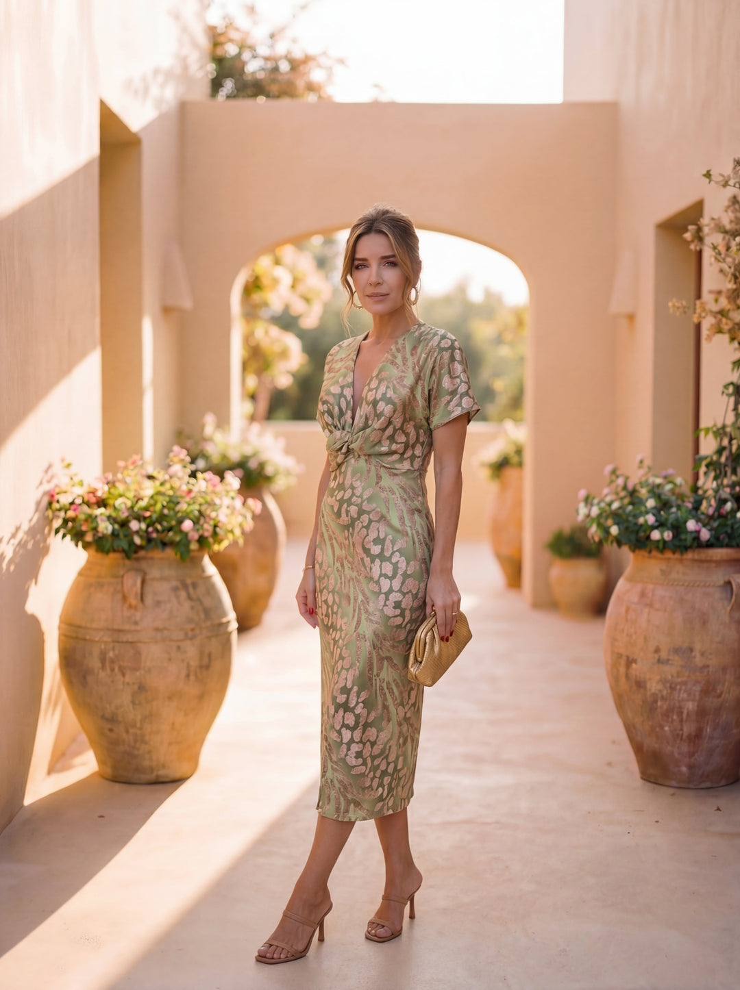 Nice | Elegant Midi Dress