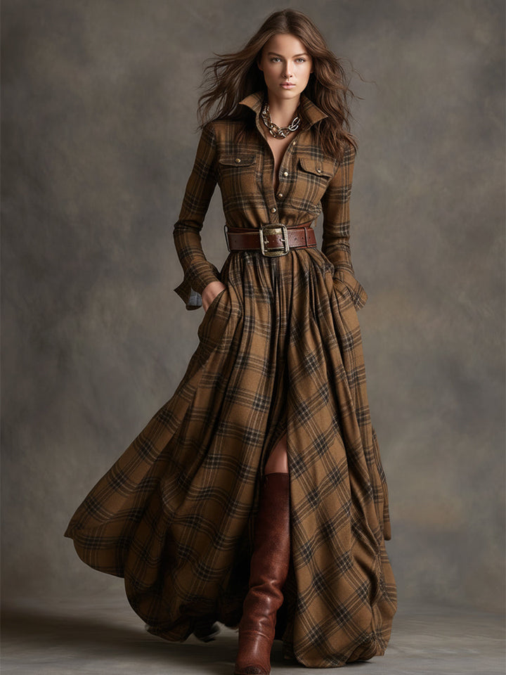 Evelyn | Classic Elegant Shirt Dress