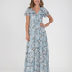 Ismeria | Floral Chiffon Maxi Dress