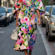 Robin | Elegant Floral Dress