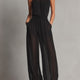 Linda | Chiffon Sleeveless Jumpsuit