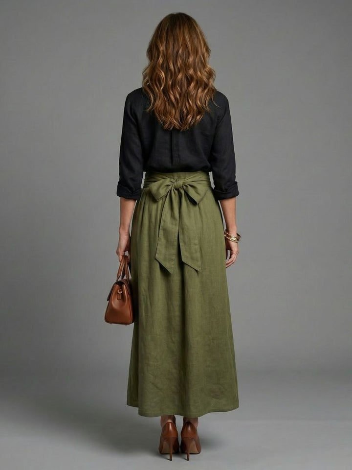 Vera | Blouse & Midi Skirt Set
