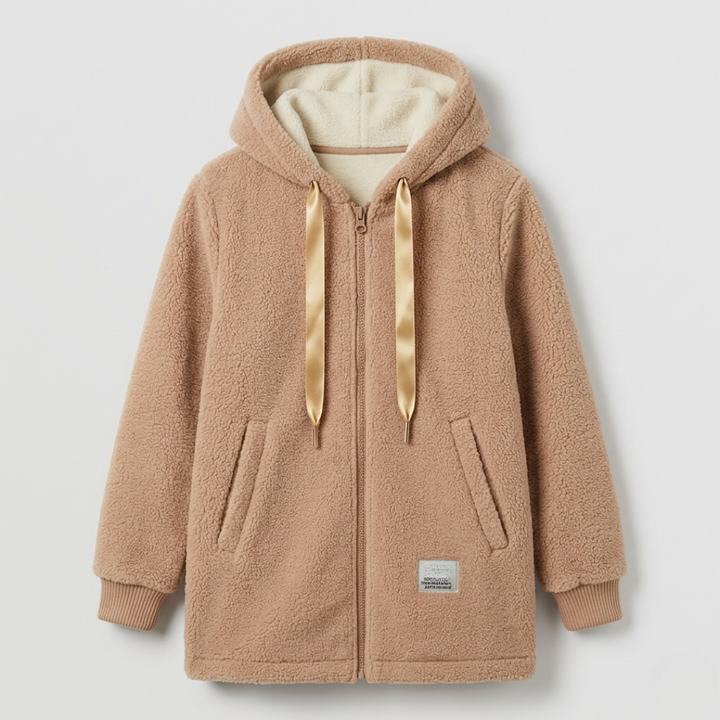 Lisa™ | Elegant Hooded Fleece Jacket