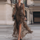 Harriet™ Leopard Lace Maxi Dress