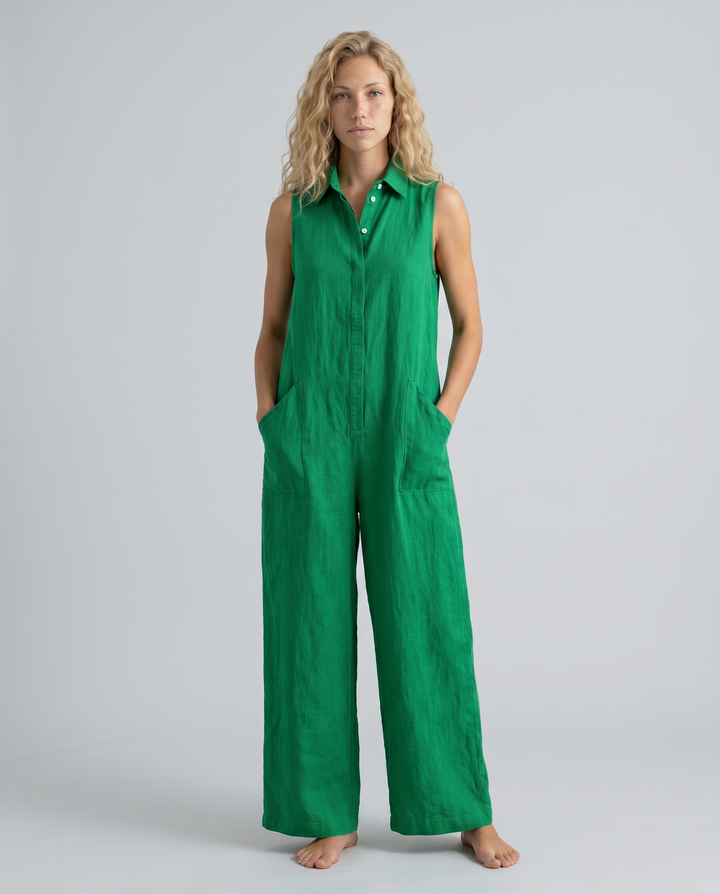 Vonda | Sleeveless Relaxed Jumpsuit