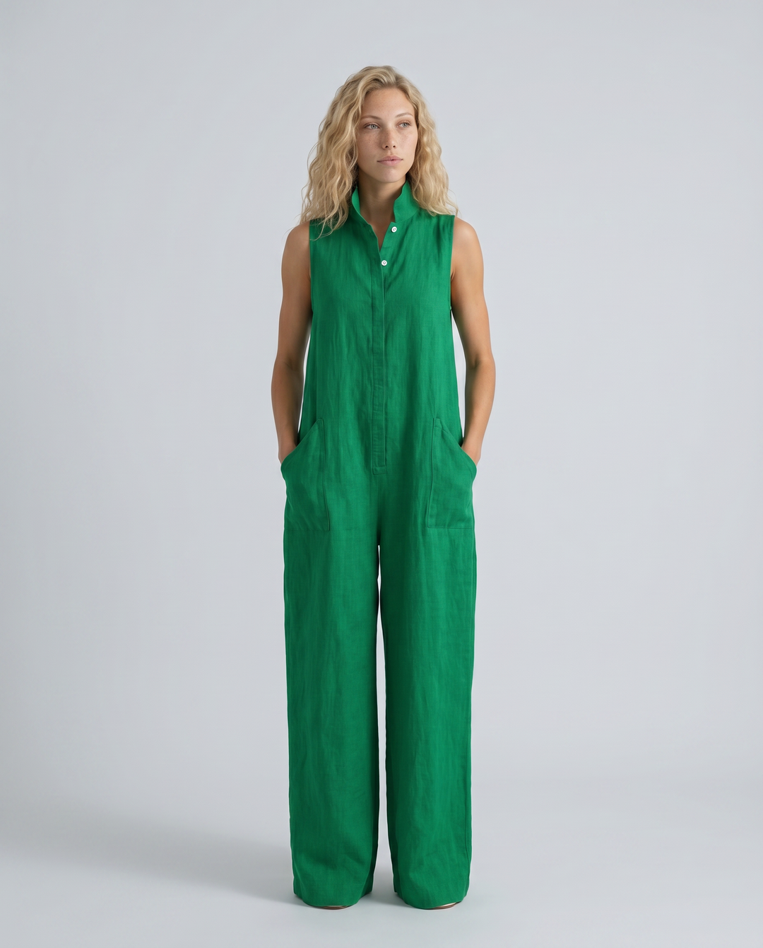 Vonda | Sleeveless Relaxed Jumpsuit