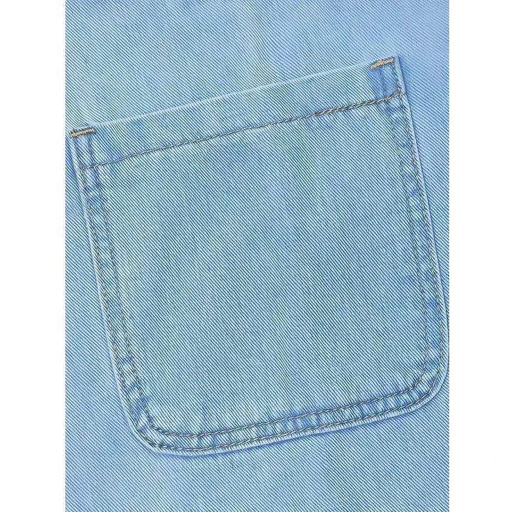 Emma Relaxed Denim-Look Dress