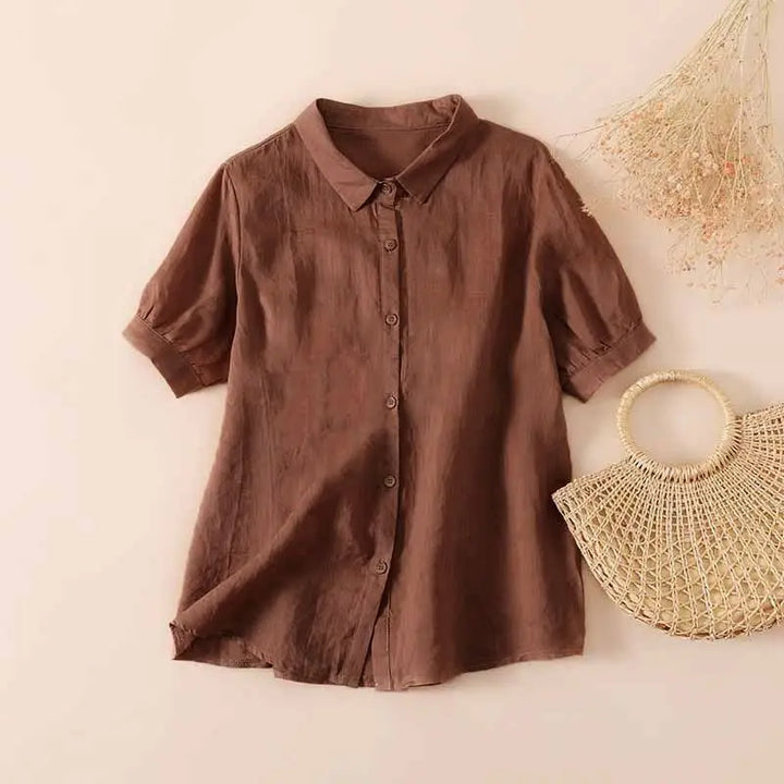 Pamela™ | Casual Button-Up Shirt