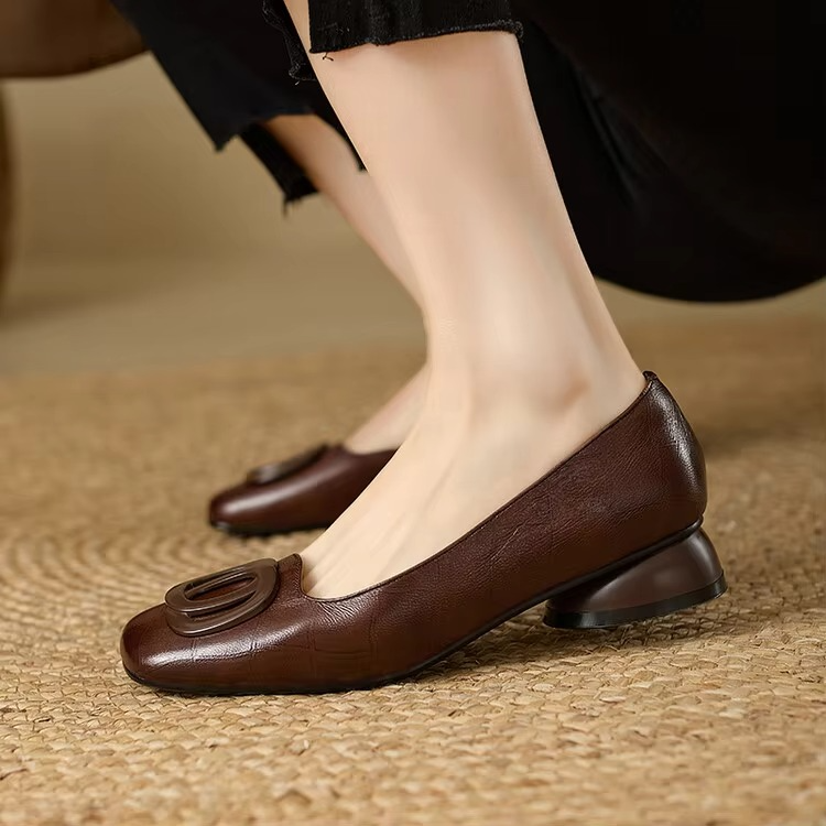 Sophia | Elegant Leather Flats