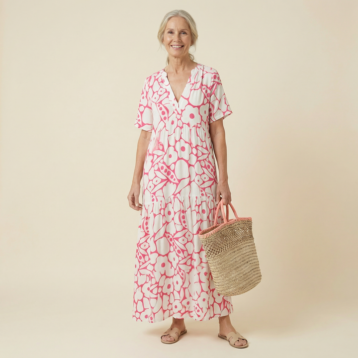 Aria | Flowing Midi Dress
