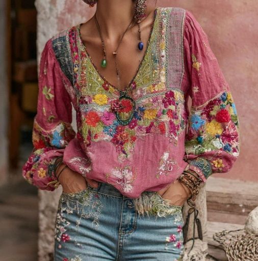 Susie | Women's Boho Shirt