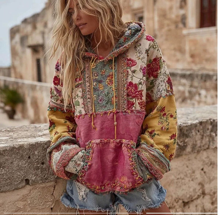 Grace | Women's Boho Knit Hoodie