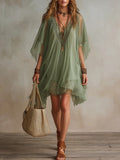 Ella | Chiffon Layered Flow Mini Dress