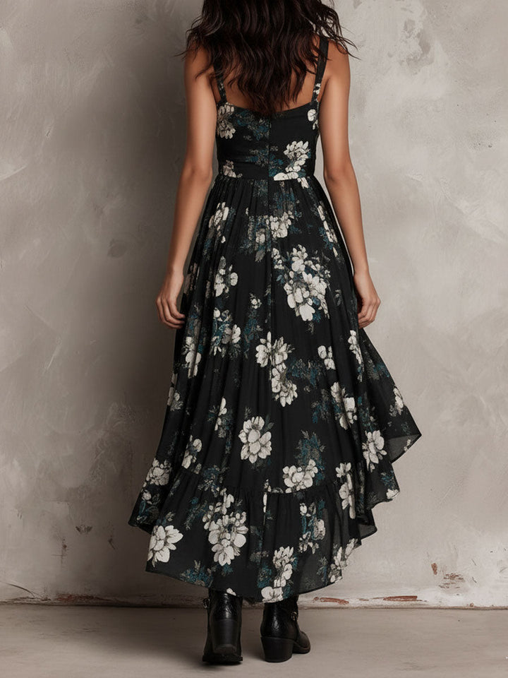 Bohème | Strapless Floral Maxi