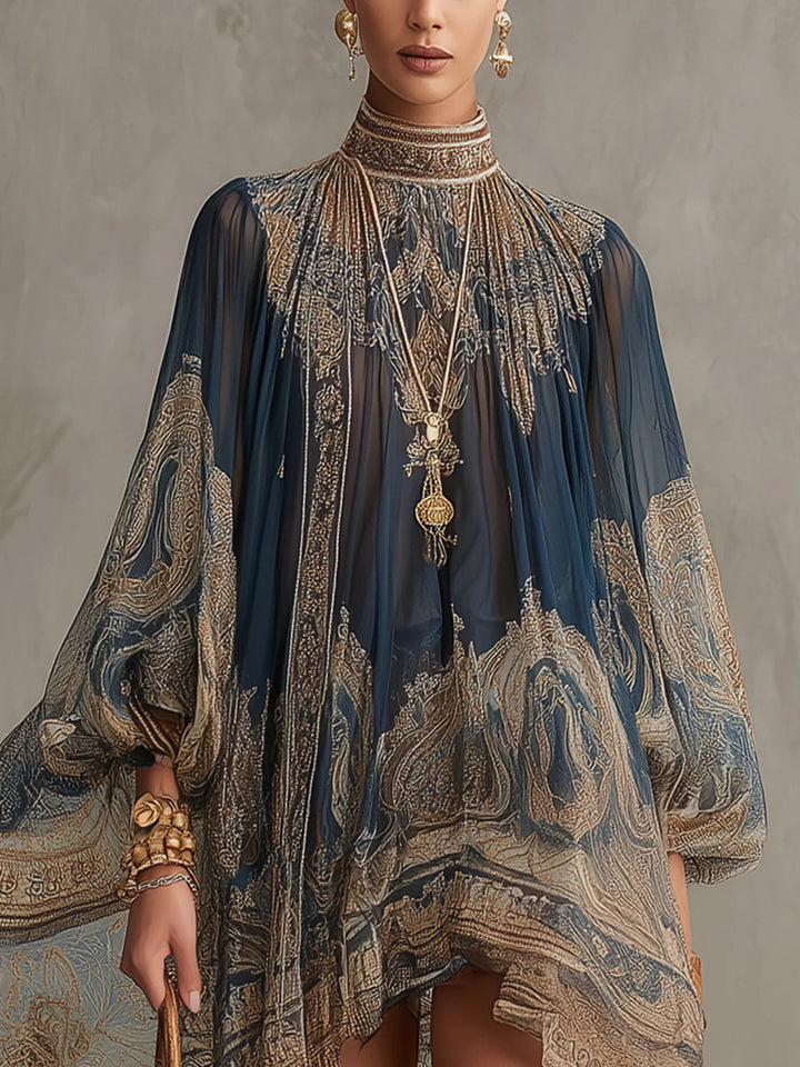 Anna | Chiffon Mini Dress