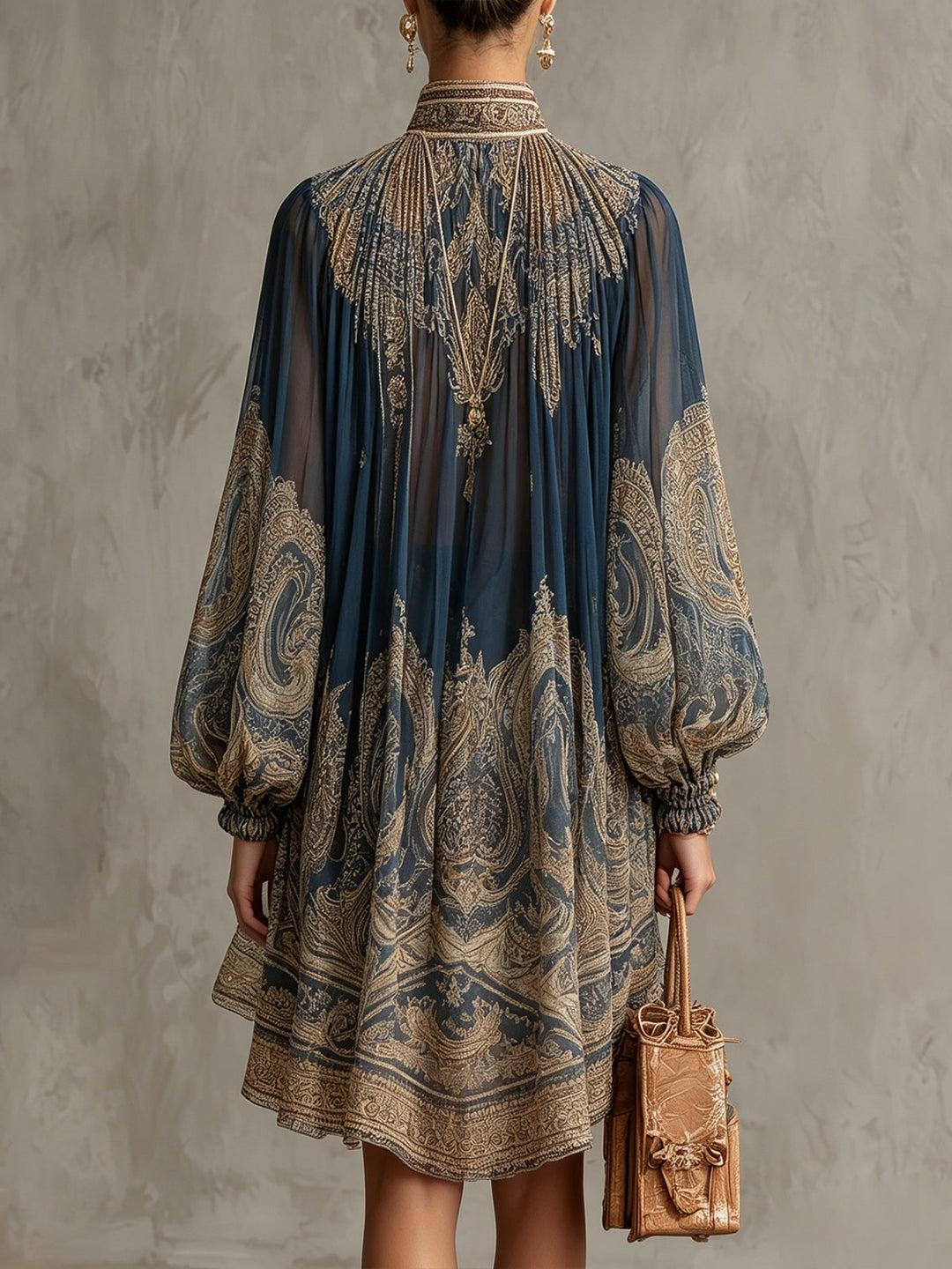Anna | Chiffon Mini Dress